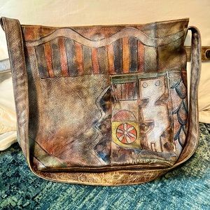 Jane Yoo Wearable Art Bucket/Tote Bag